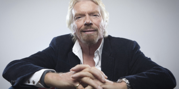 Richard Branson - Planning with a beer mat